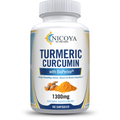 Turmeric curcumin with bioperine vitamin supplement